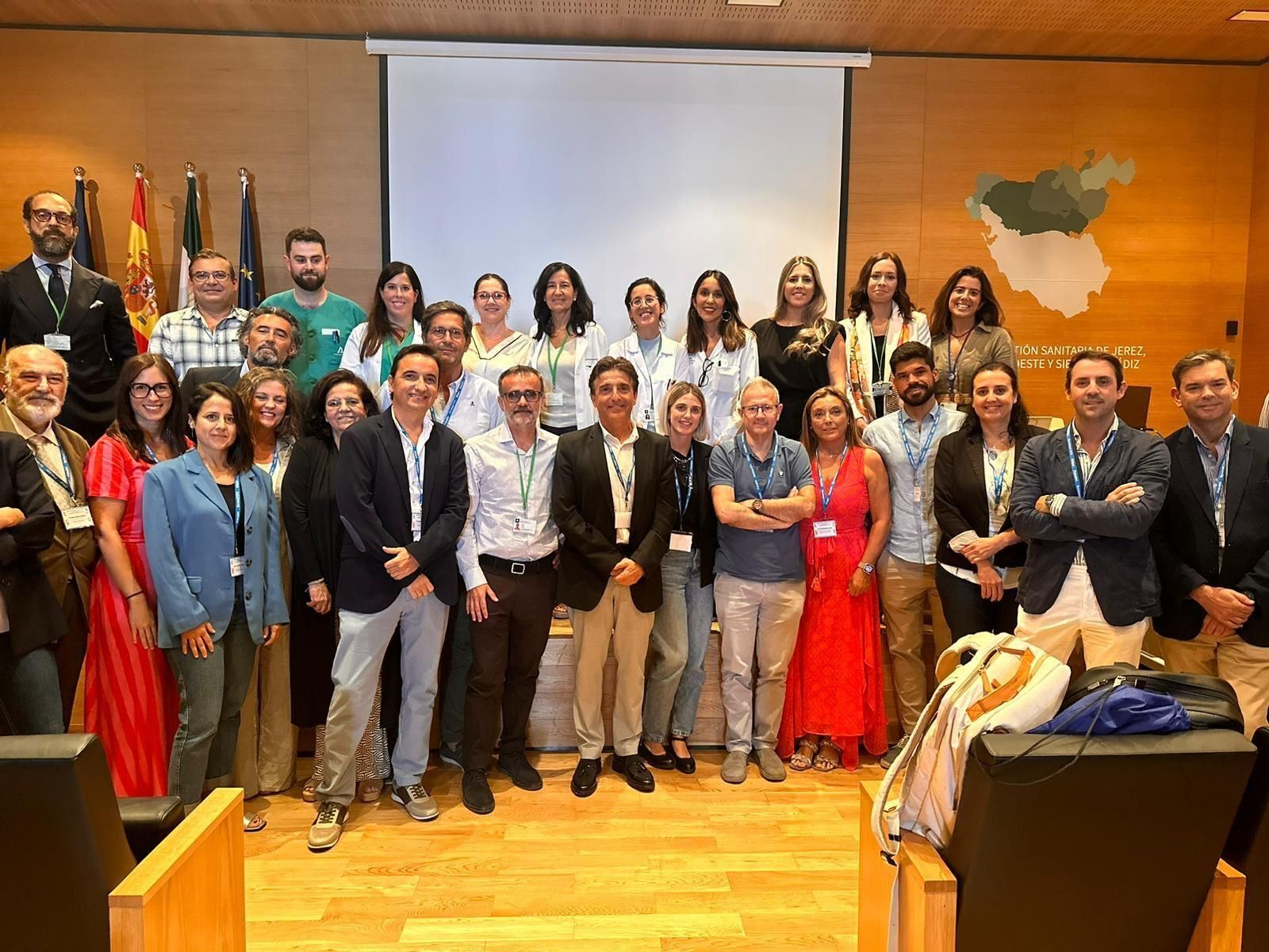 Una imagen de los asistentes.