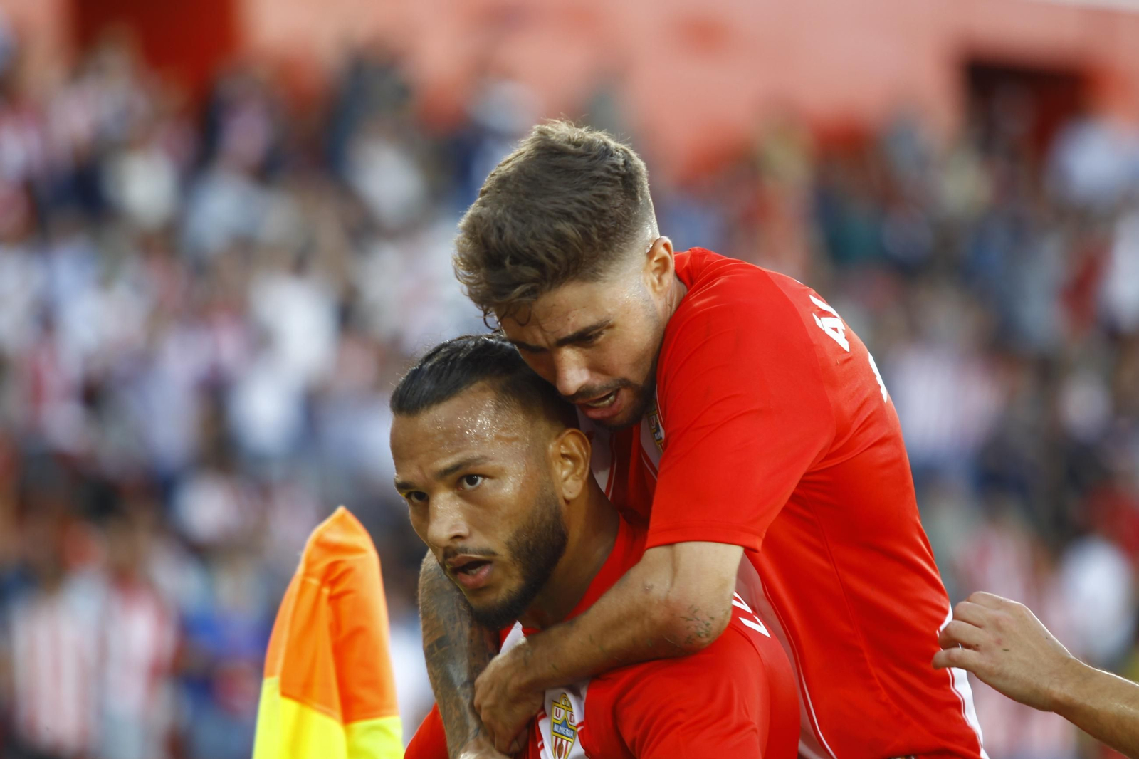 La victoria de la U.D. Almería ante el Real Burgos, en imágenes