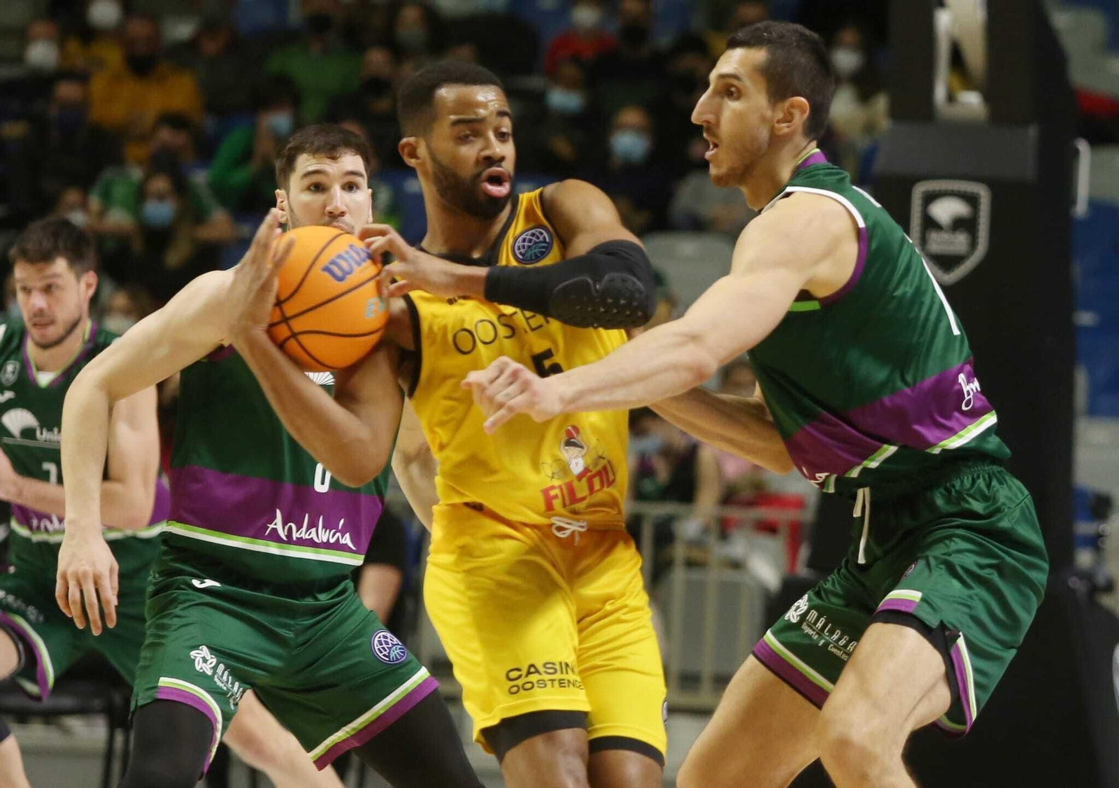 El Unicaja-Filou Oostende, en fotos