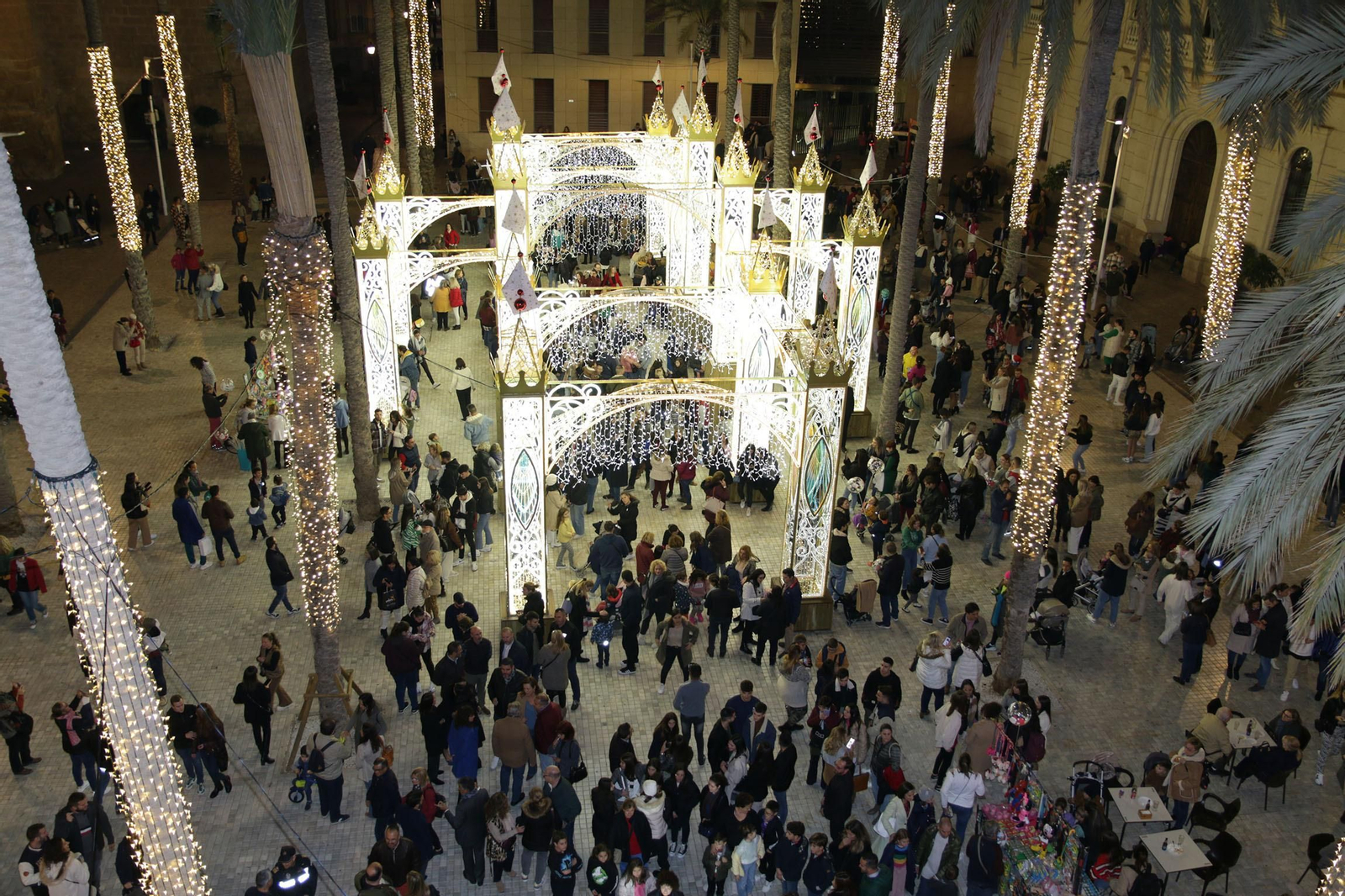 El encendido navideño de Almería, en imágenes