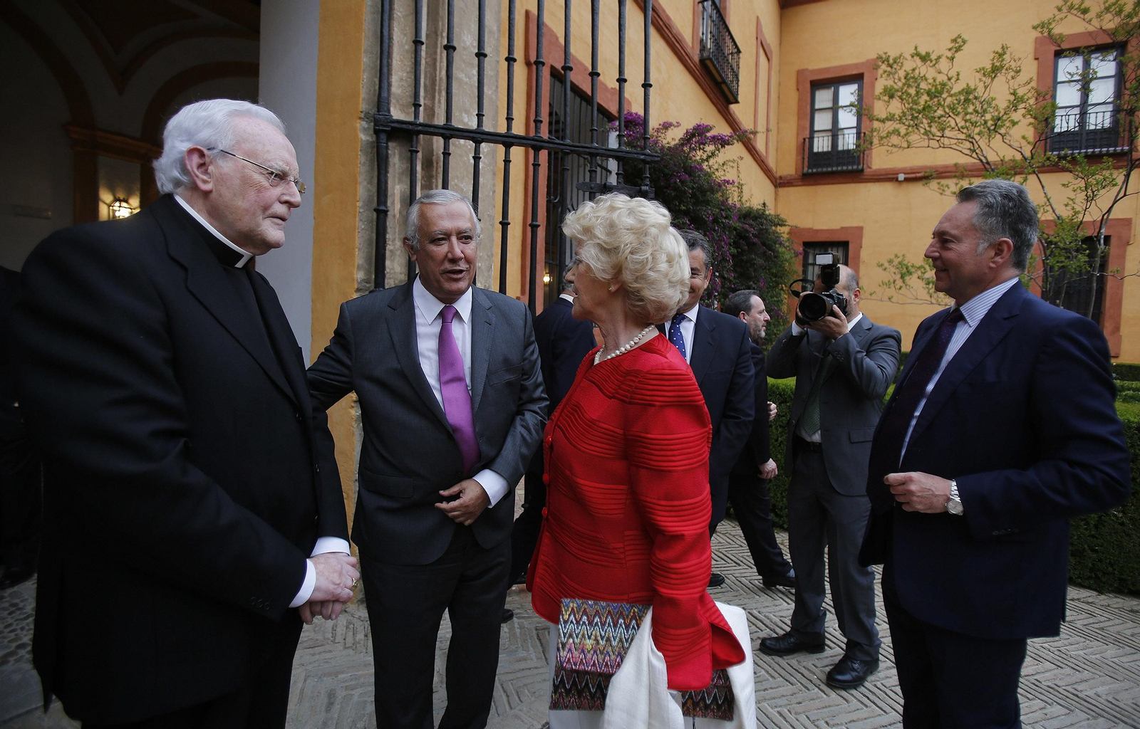 Los asistentes al VII Premio Manuel Clavero