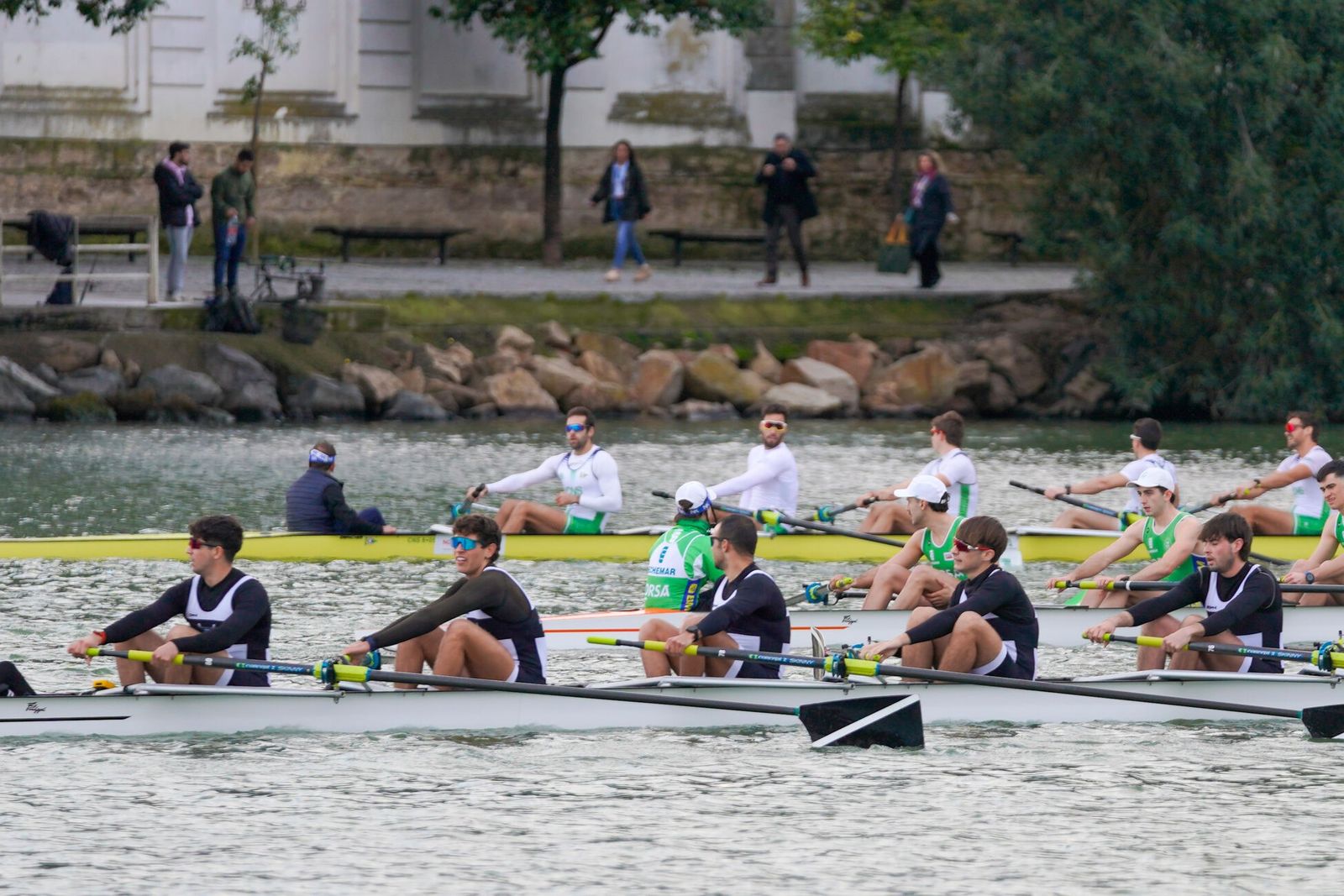 Las fotos de la primera regata de La Liga Nacional de Remo Olímpico Tradicional
