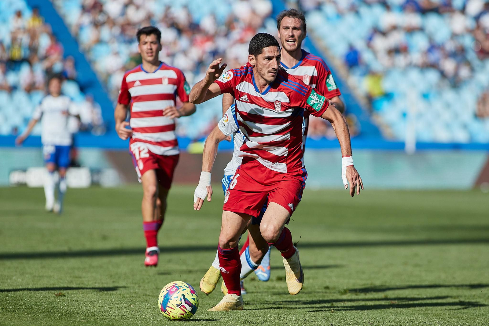 Las mejores imágenes del partido entre el Zaragoza y el Granada