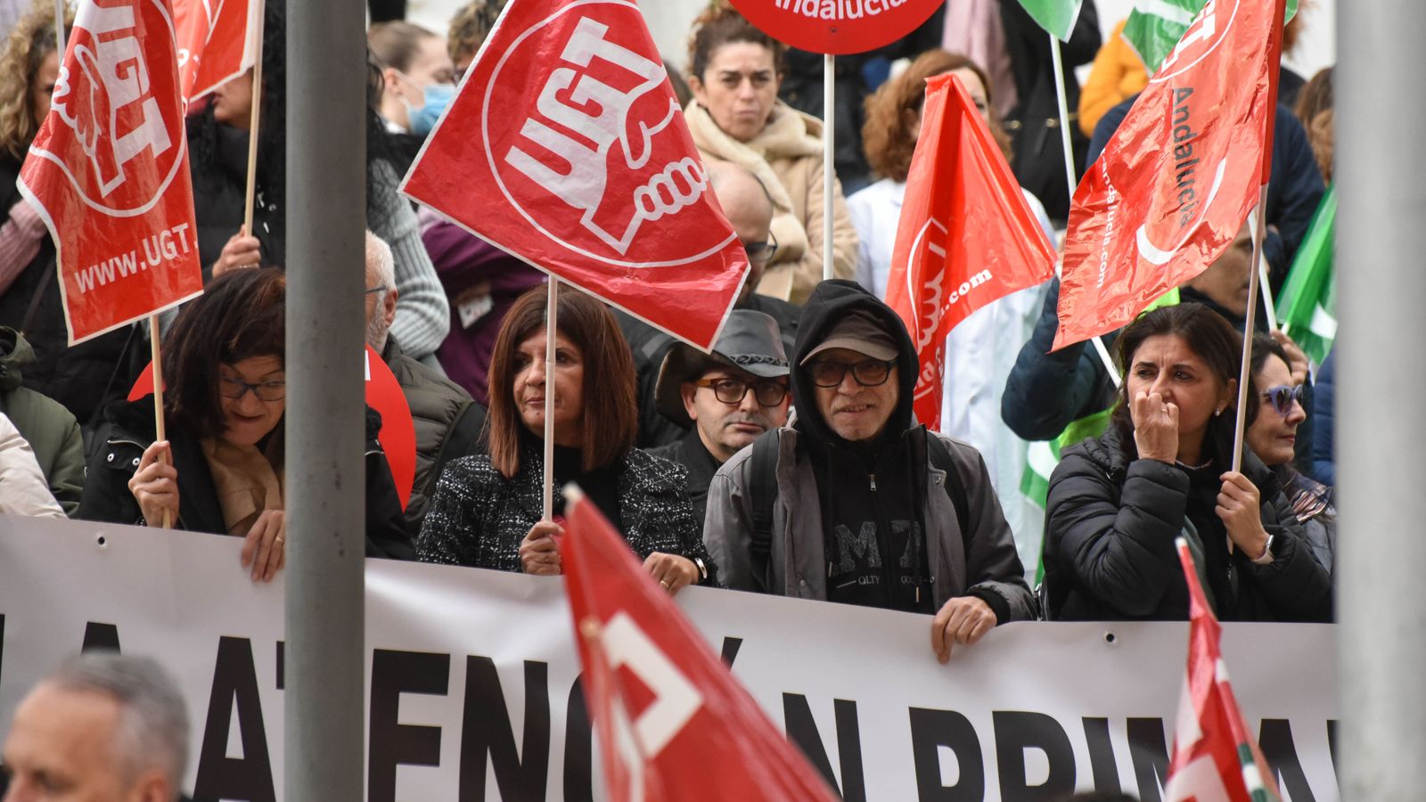 Concentración por la Sanidad en Algeciras