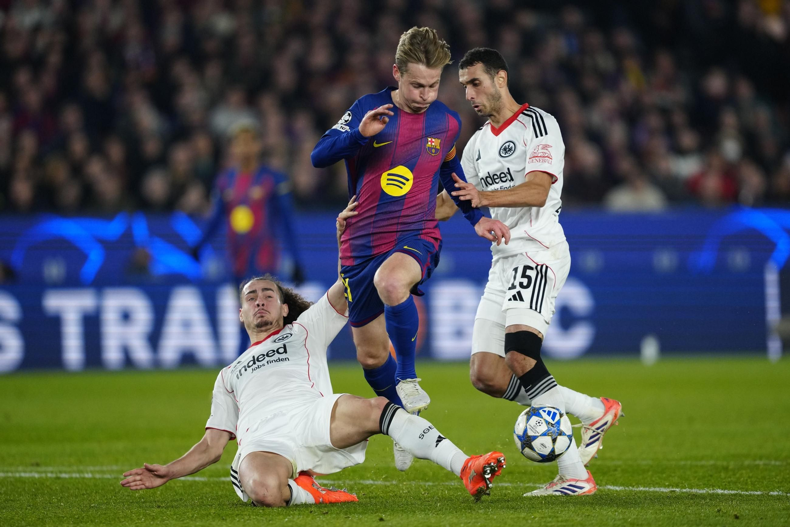 Las fotos del Barcelona-Eintracht Frankfurt