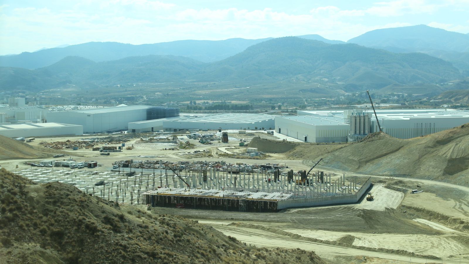 Instalaciones de Cosentino en Cantoria.