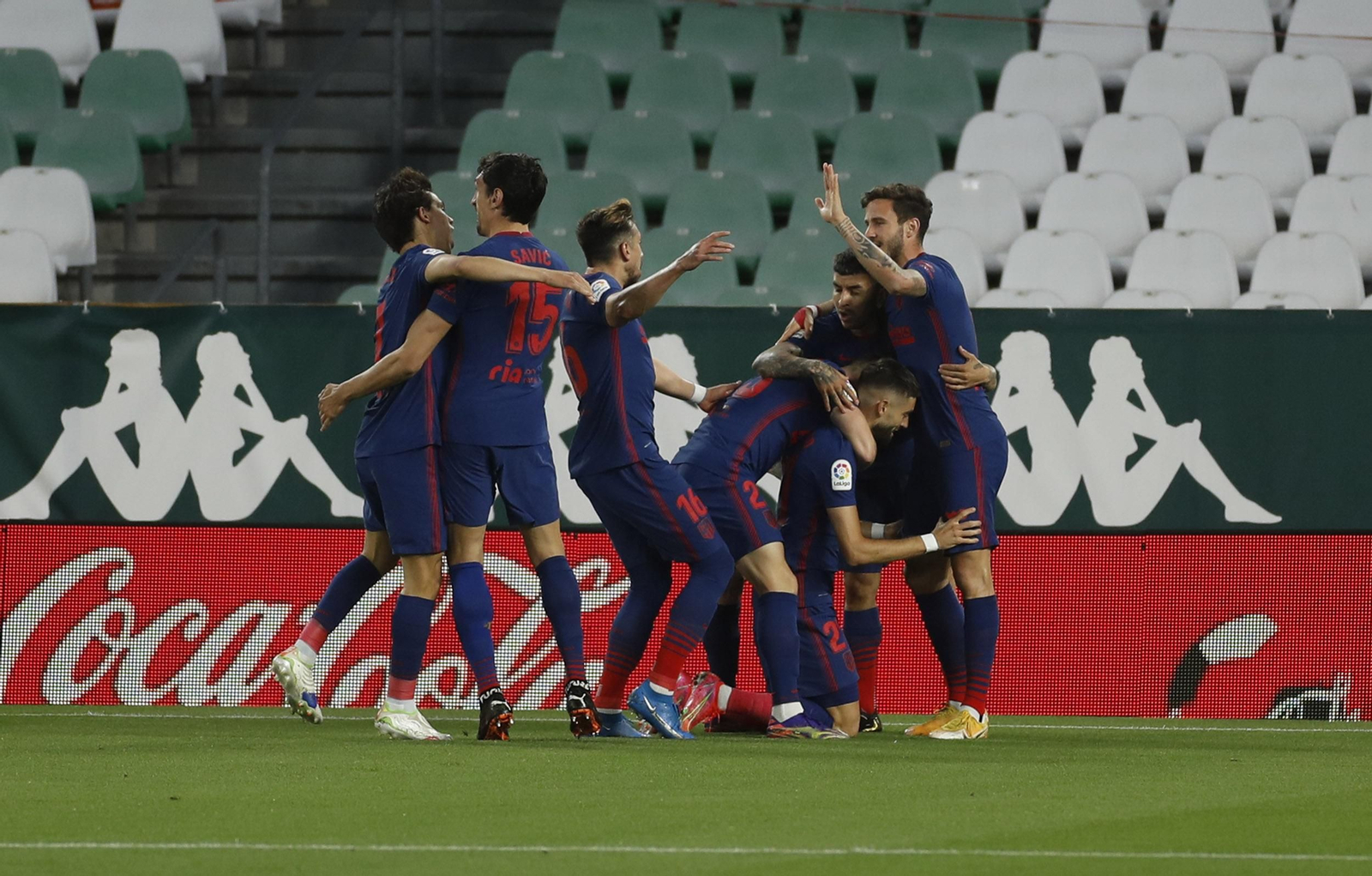 Las imágenes del Betis-Atlético de Madrid