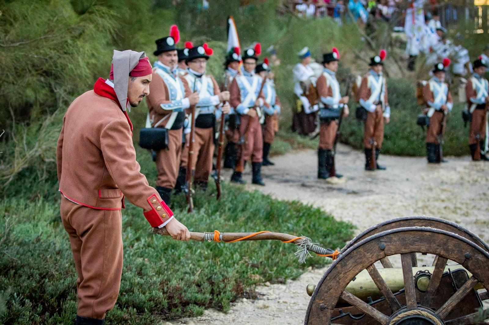 Así ha sido la Batalla del Trocadero en Puerto Real