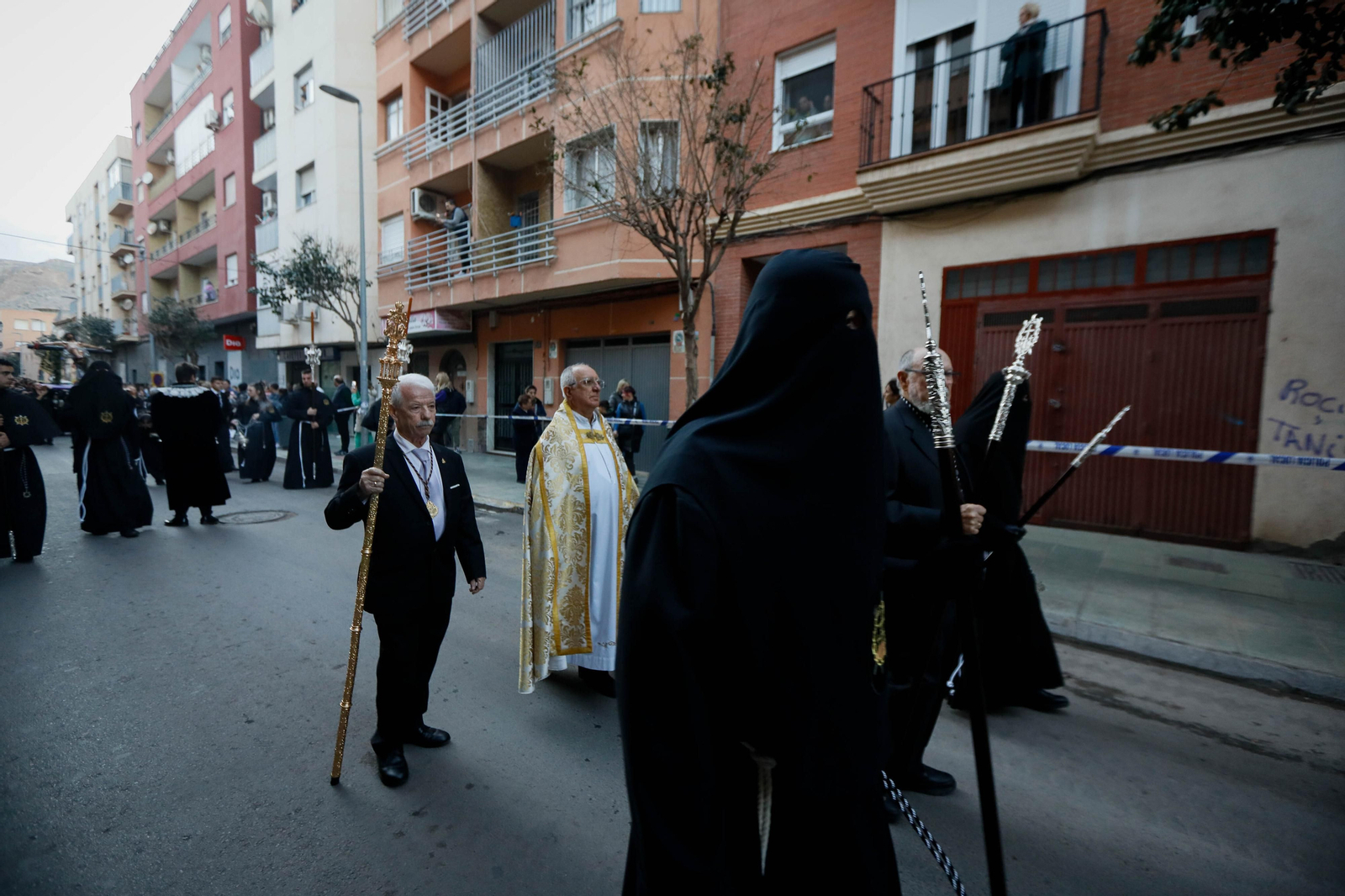 La procesión del Calvario, en imágenes