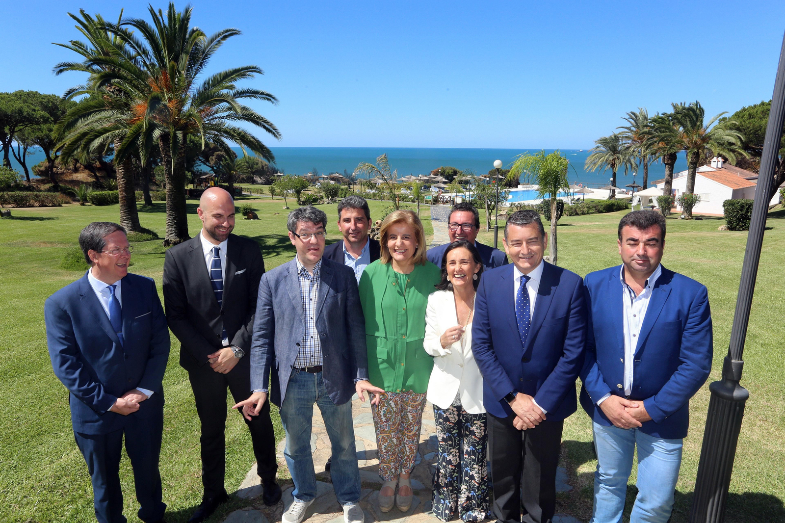 Reapertura del Parador de Mazagón tras el incendio