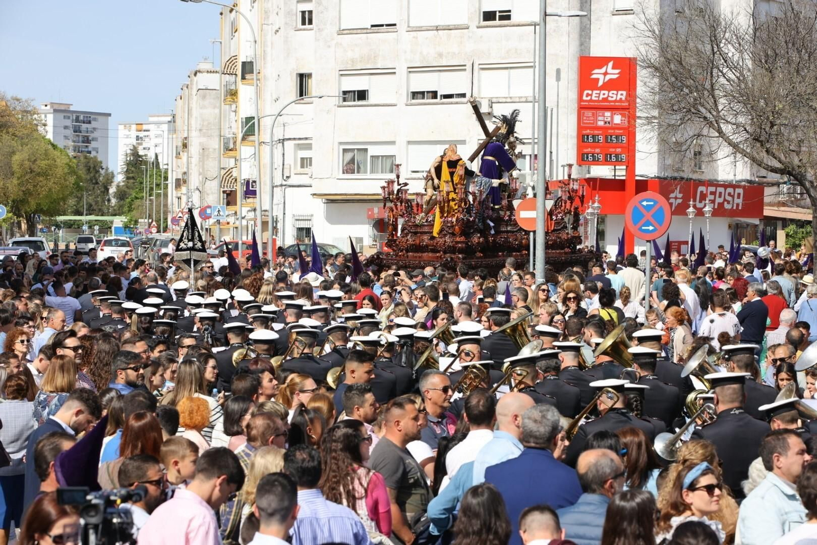 Lunes Santo en Jerez: las imágenes de la hermandad de la Candelaria