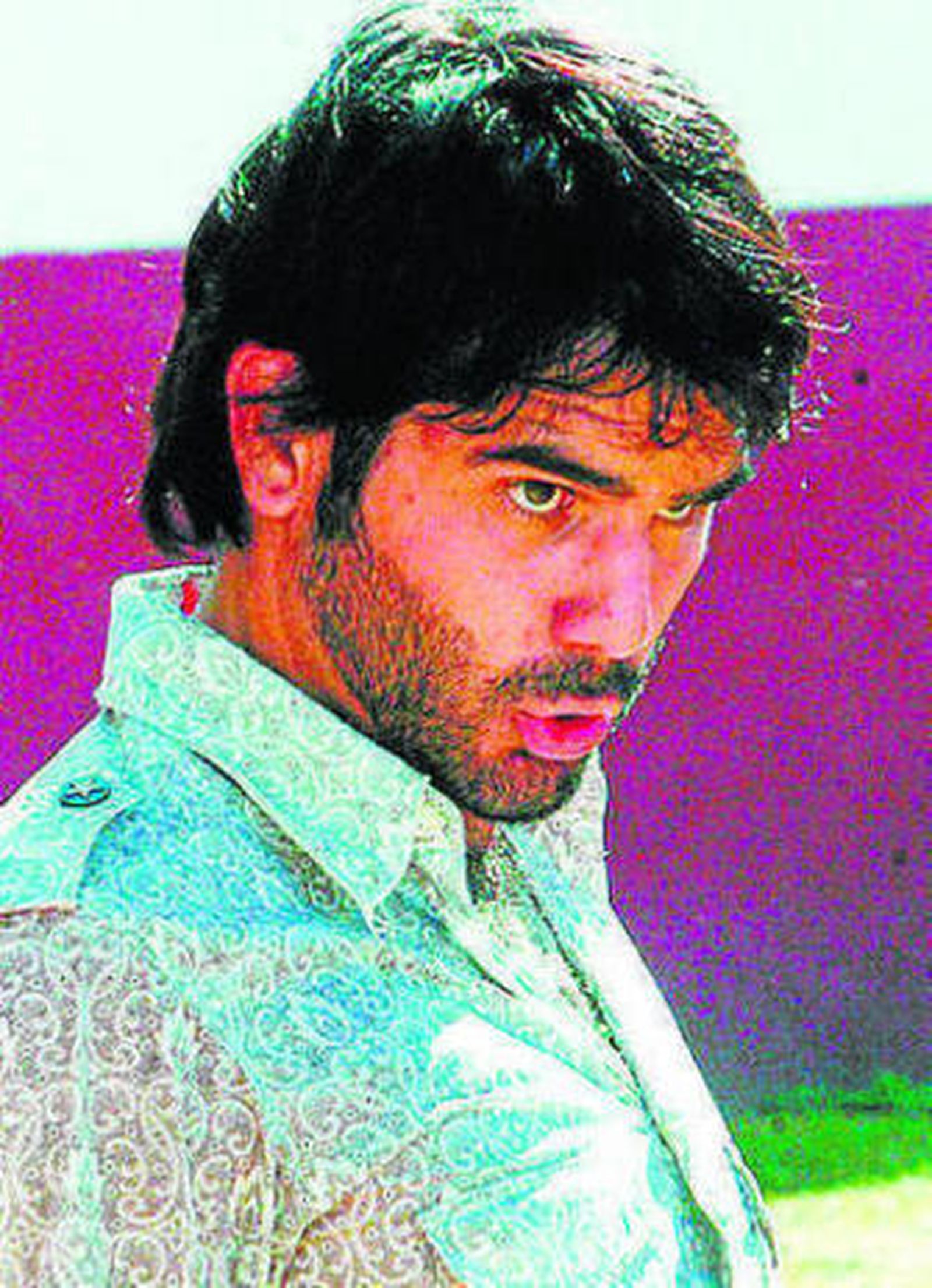 Salvador Vega, en un entrenamiento.