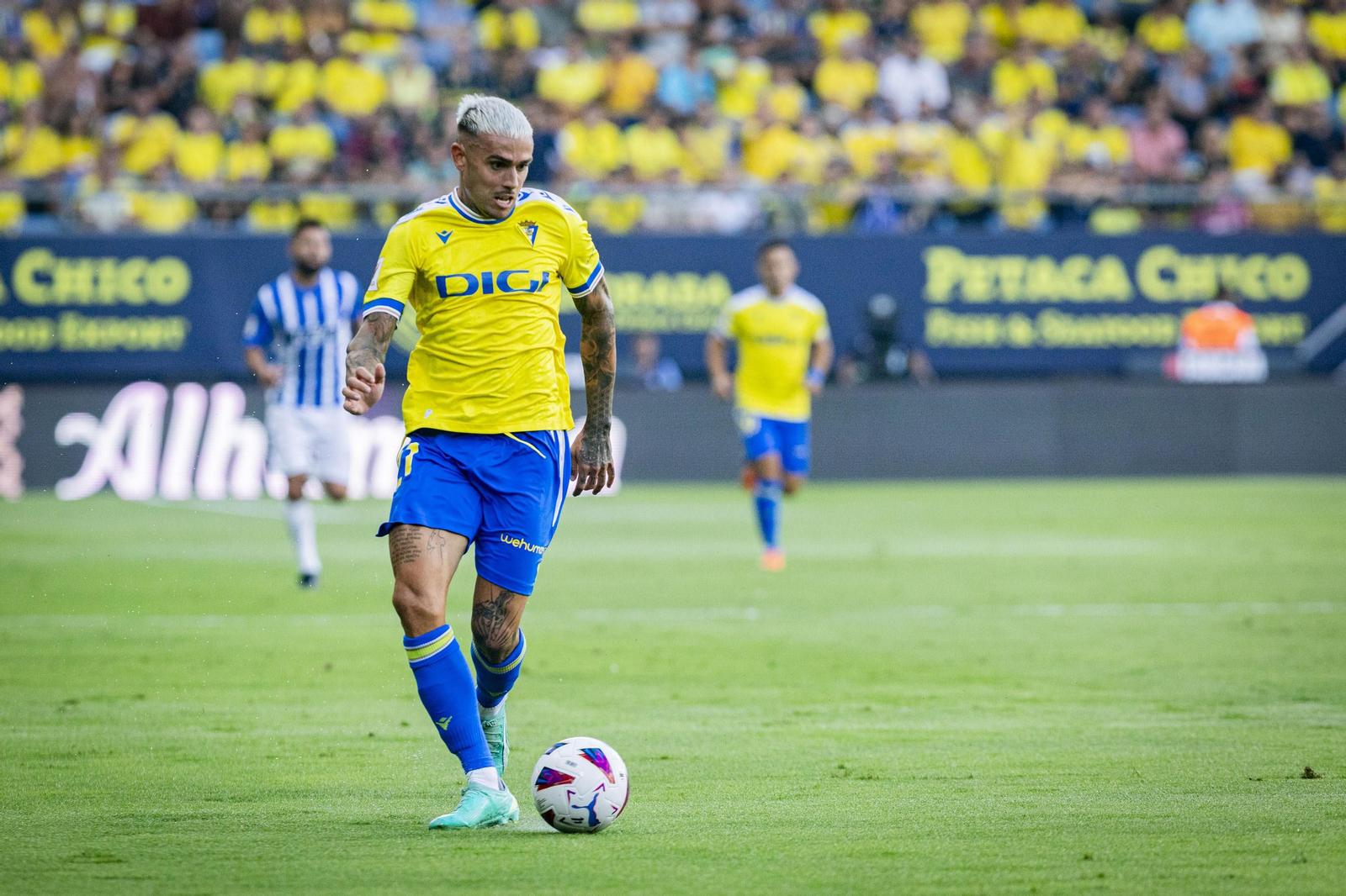 Imágenes del partido Cádiz-Alavés
