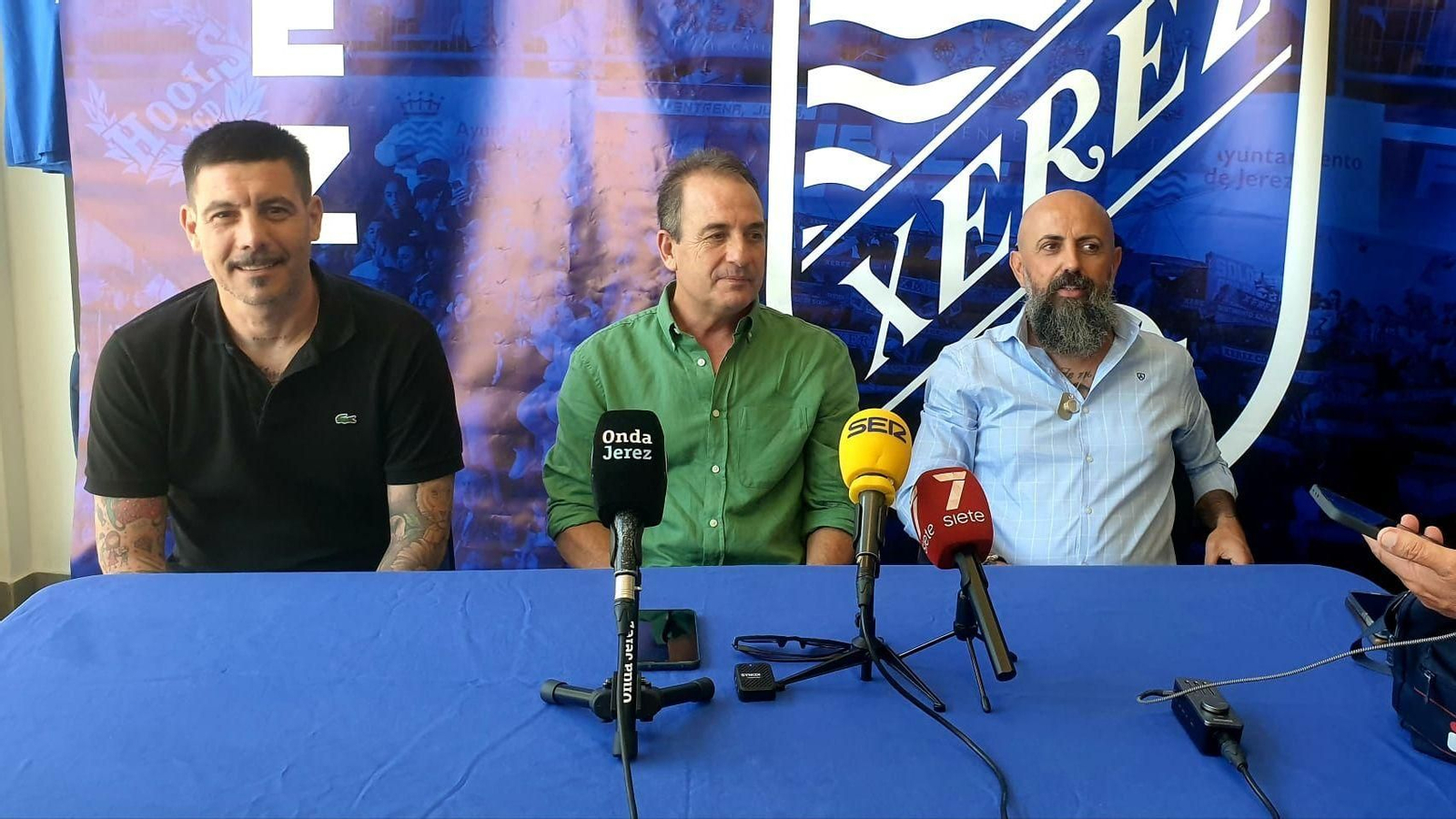 Miguel Gallo, junto a Miguel Ángel y Juan Luis Gil en la despedida de Rondán. Miguel Gallo, junto a Miguel Ángel y Juan Luis Gil en la despedida de Rondán.