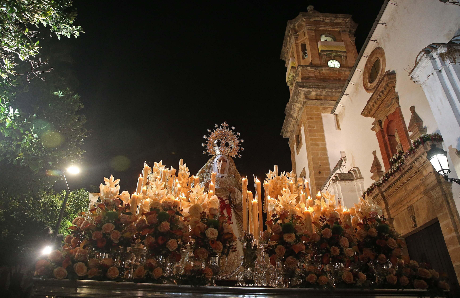 La Magna Mariana de Algeciras por la Plaza Alta, en imágenes