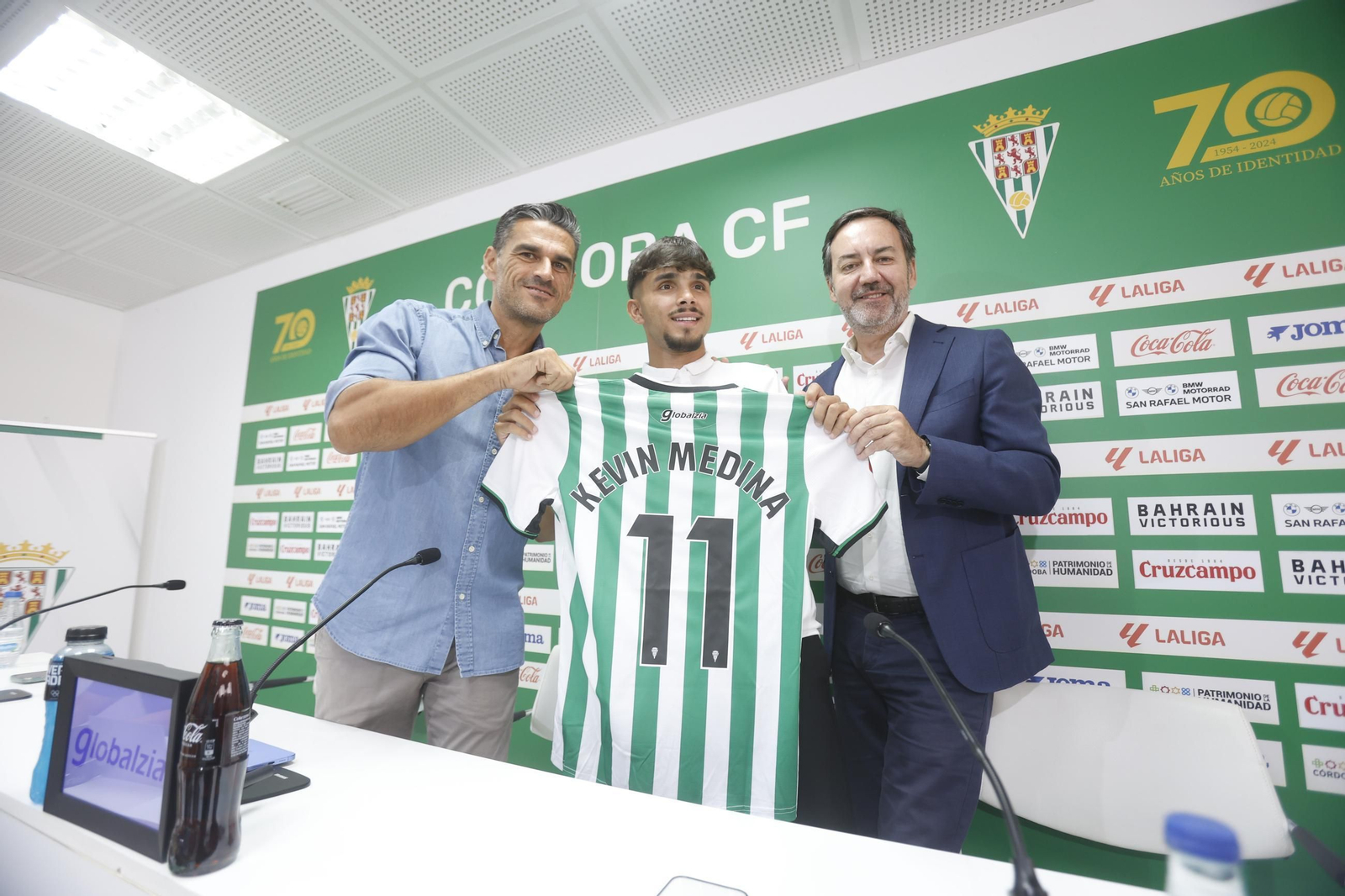 Presentación Kevin Medina, Diego Bri y Dani Requena