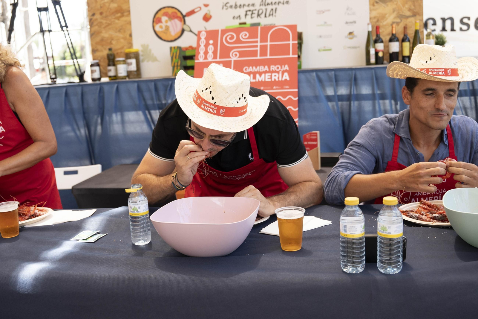 En imágenes: el I Concurso de Gamba Roja de la Feria de Almería