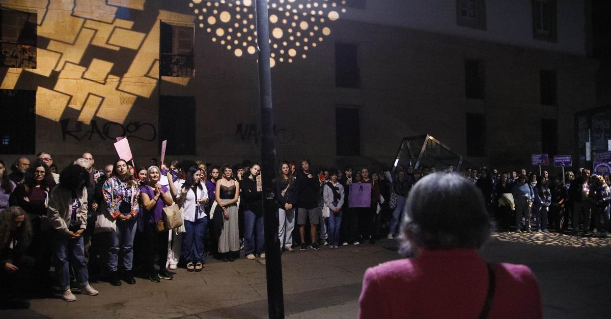 Las mejores imágenes de la manifestación por el 25N de los colectivos ...