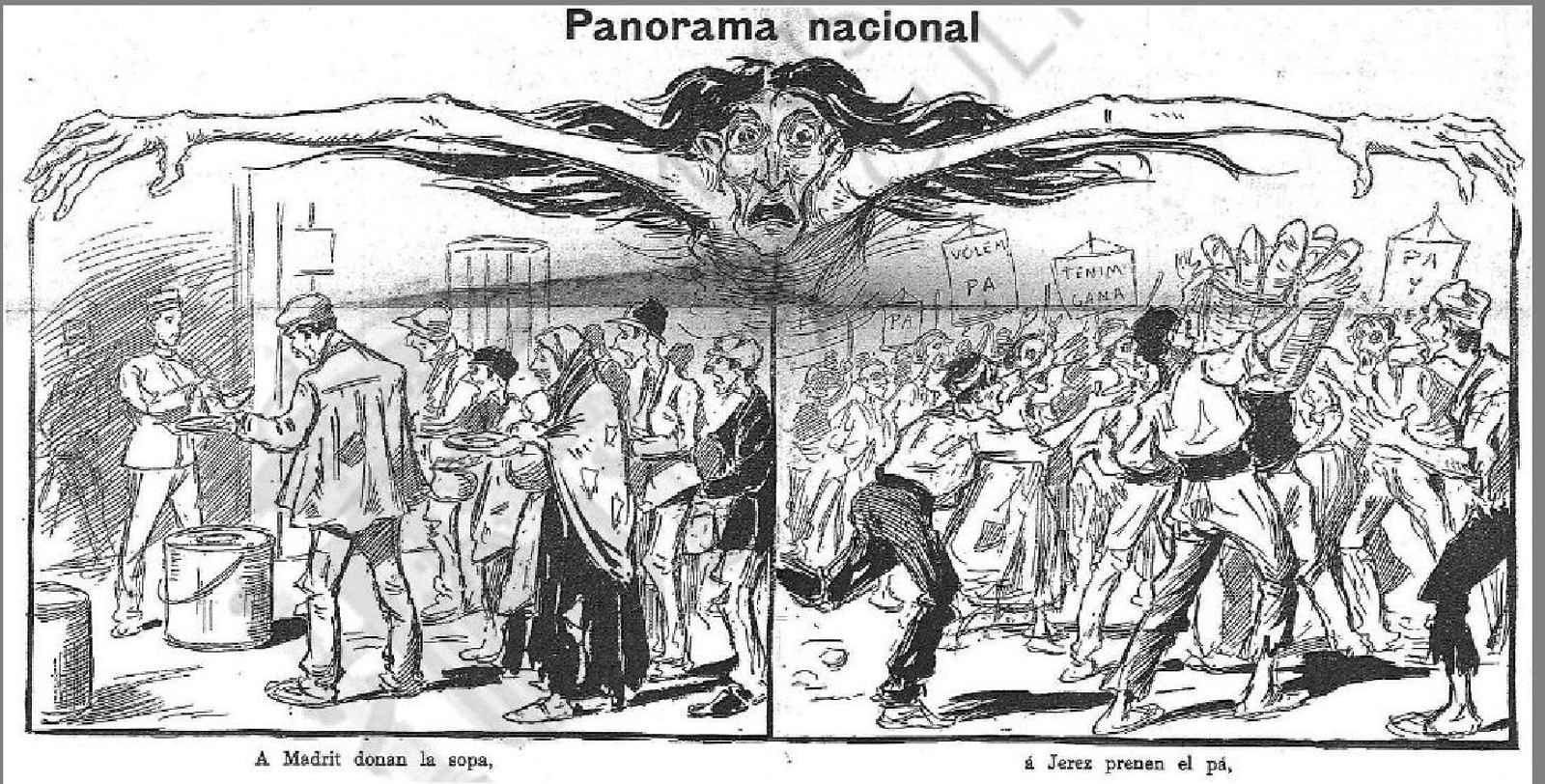 Campana de Gracia, 1906.