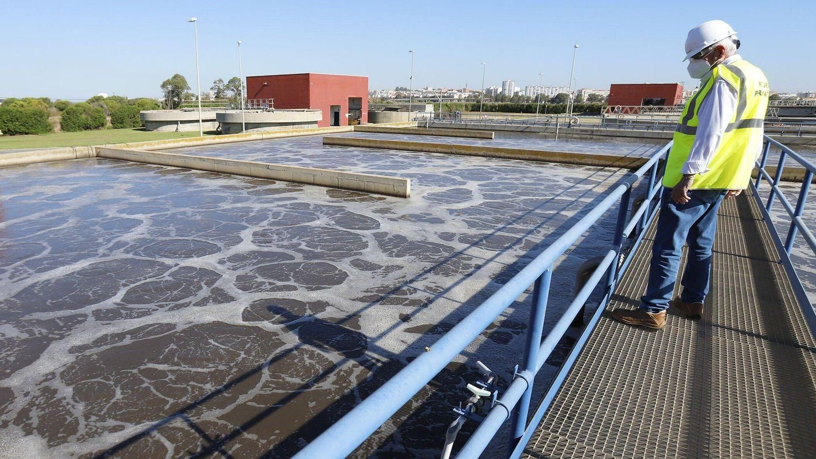 Estación Depuradora de Aguas Residuales de Huelva.