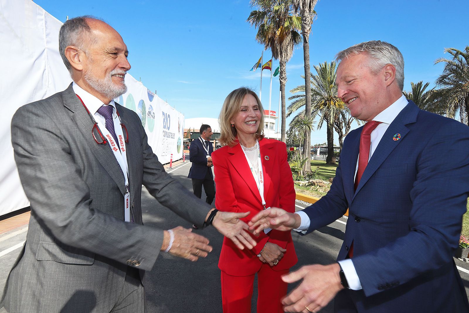 Presentación de la nueva planta de biocombustibles de segunda generación  de Cepsa en Palos de la Frontera (Huelva)