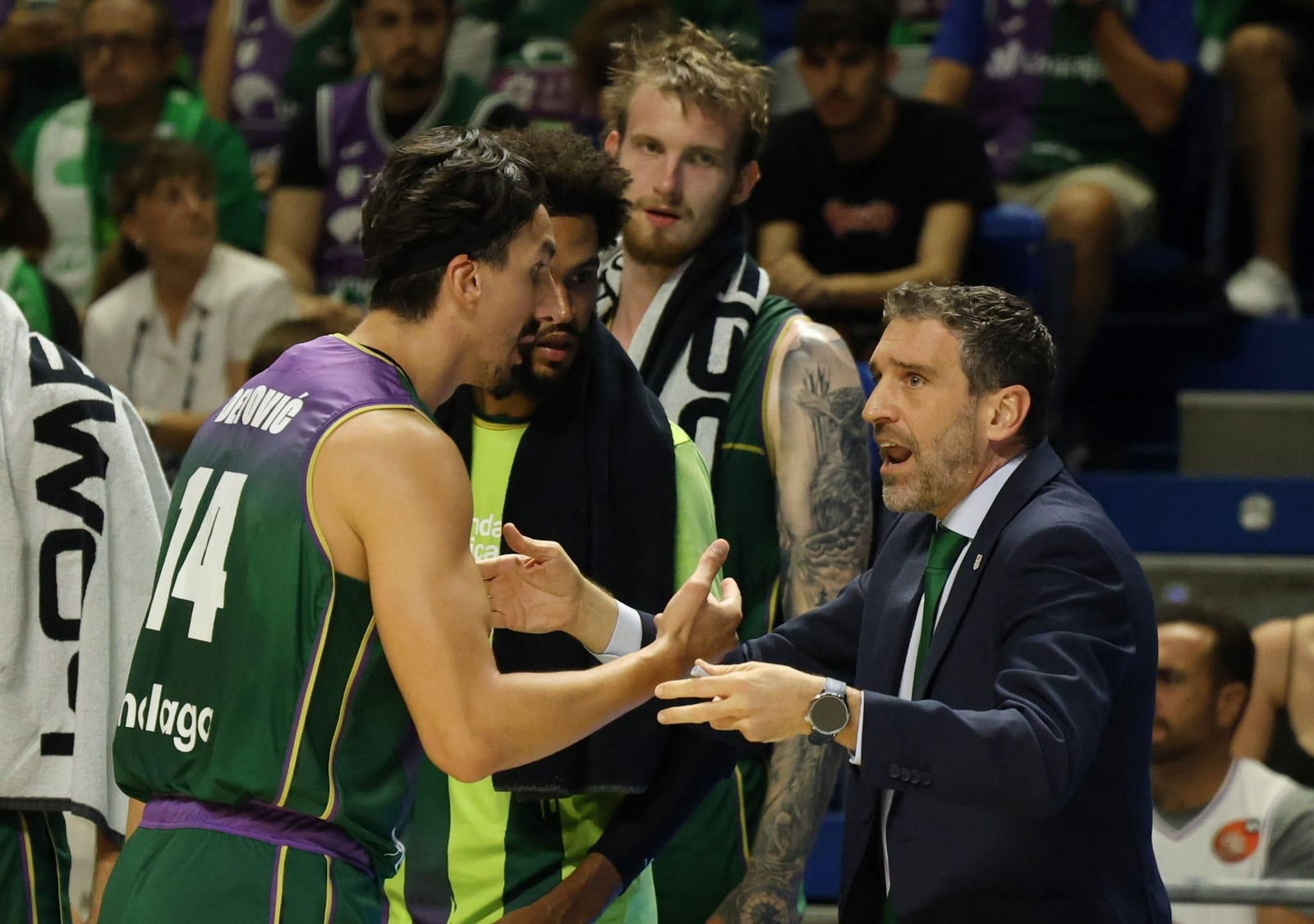 El Unicaja-Mersin, en fotos