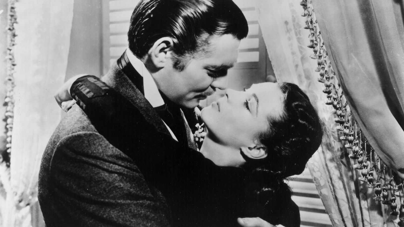 Clark Gable y Vivian Leigh, en 'Lo que el viento se llevó'.