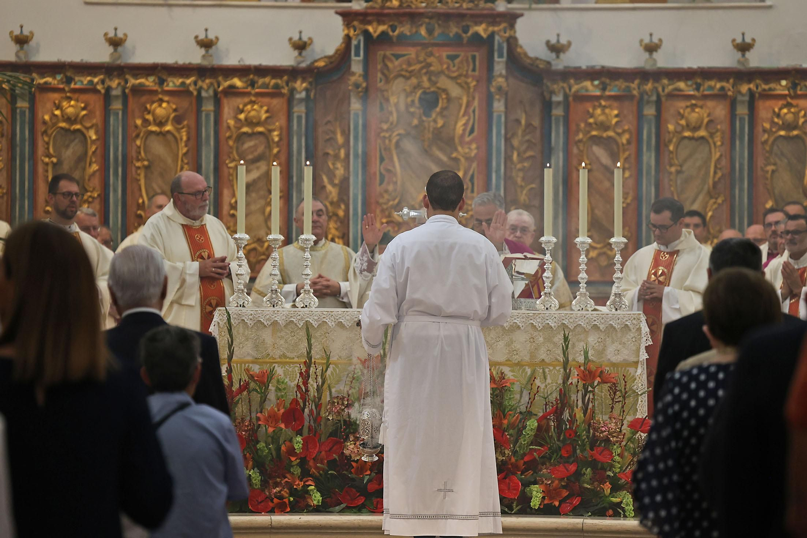 Imágenes de la procesión del Corpus Christi por las calles de Huelva