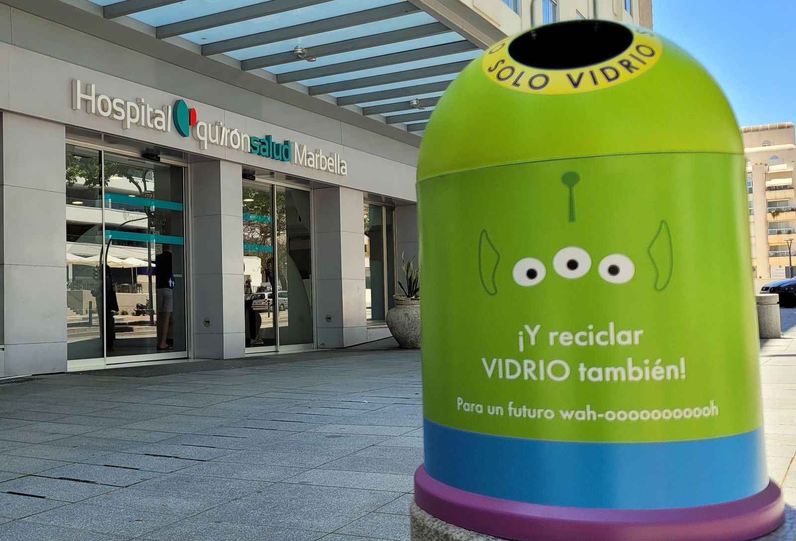 Quirónsalud Marbella se suma al Día Mundial del Reciclaje.