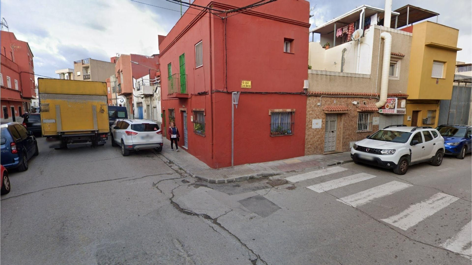 Esquina de la calle Andalucía con Los Arcos.