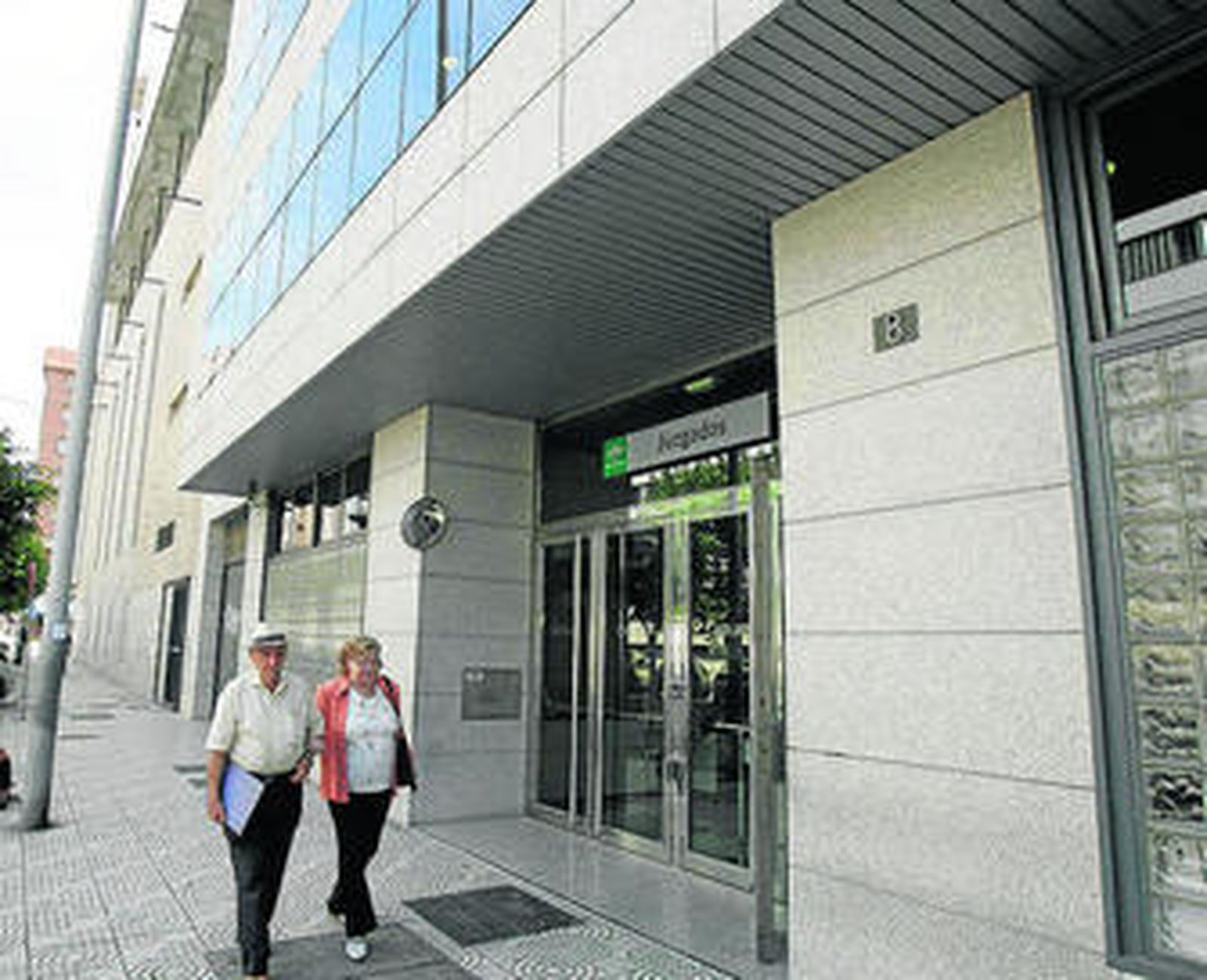 Juzgados de Almería en la calle Canónigo Molina Alonso.