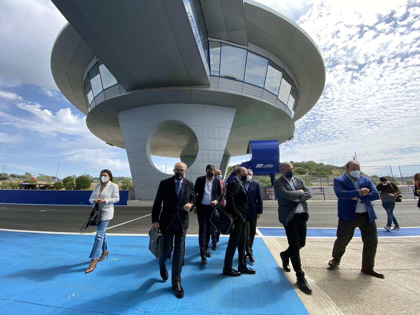 Presentación del G.P. de España en el Circuito de Jerez - Ángel Nieto