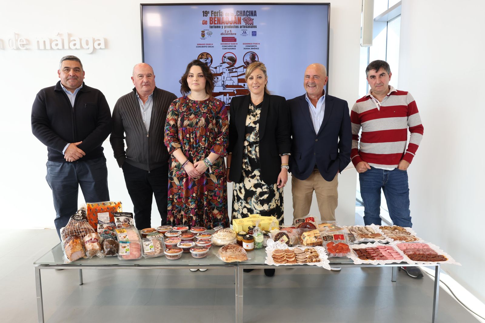 Presentación de la Feria de la Chacina y la sede de Diputación.