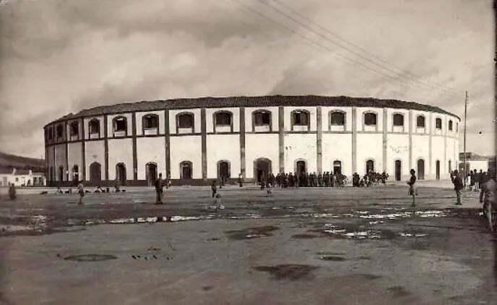 Fotos históricas de la plaza de toros de La Línea