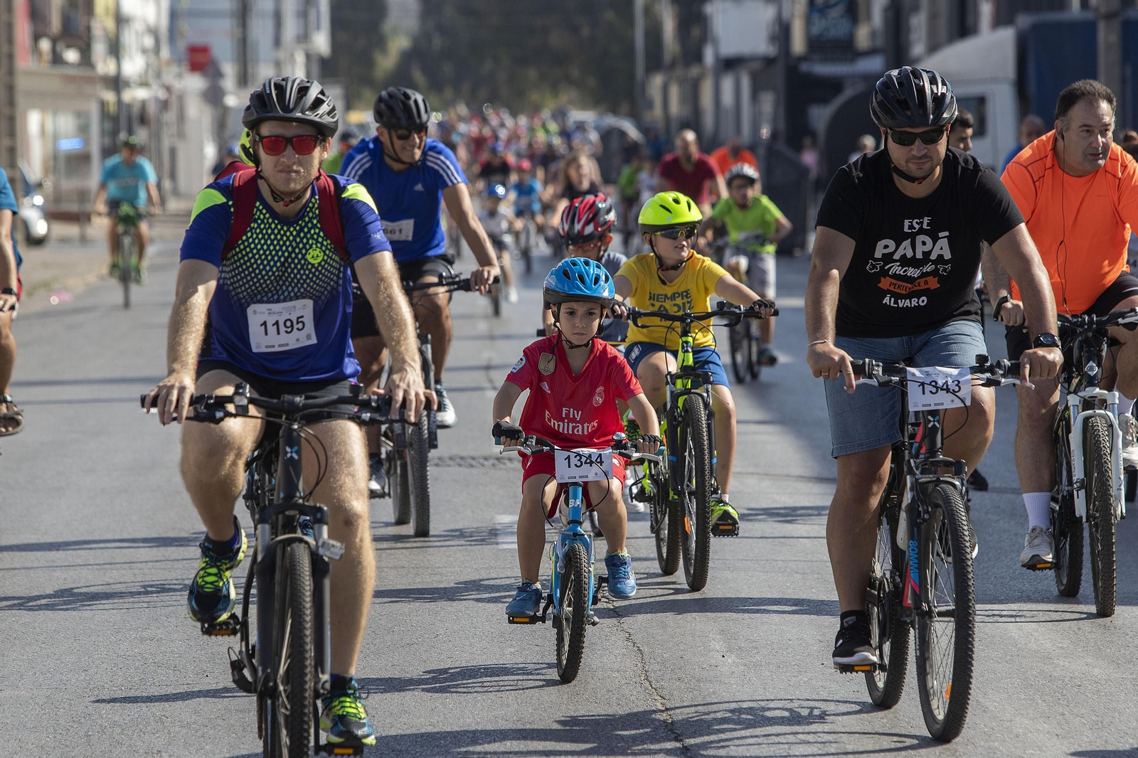 Las imágenes del Día de la Bicicleta en San Fernando