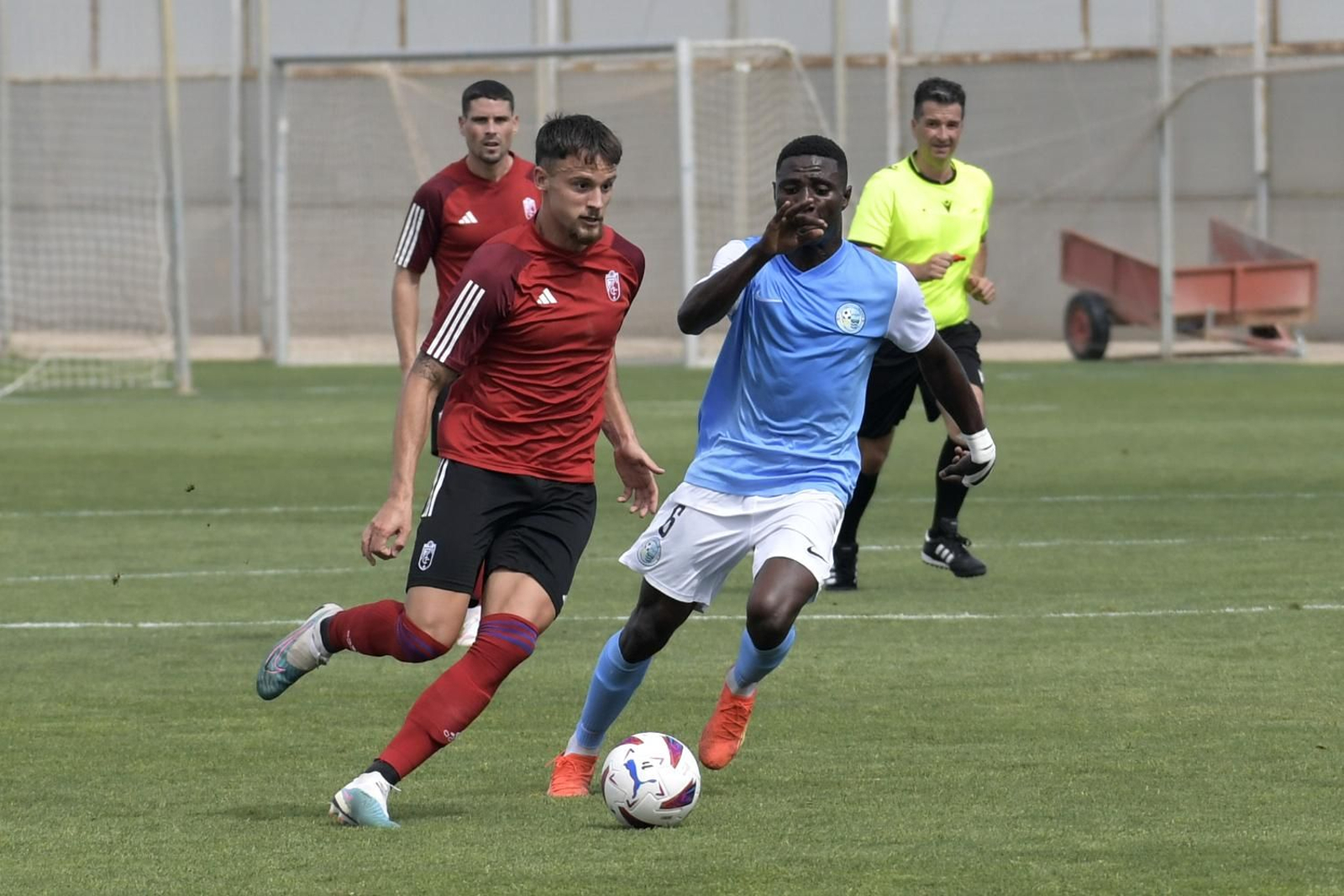 Las mejores imágenes del partido entre Granada CF y CP El Ejido