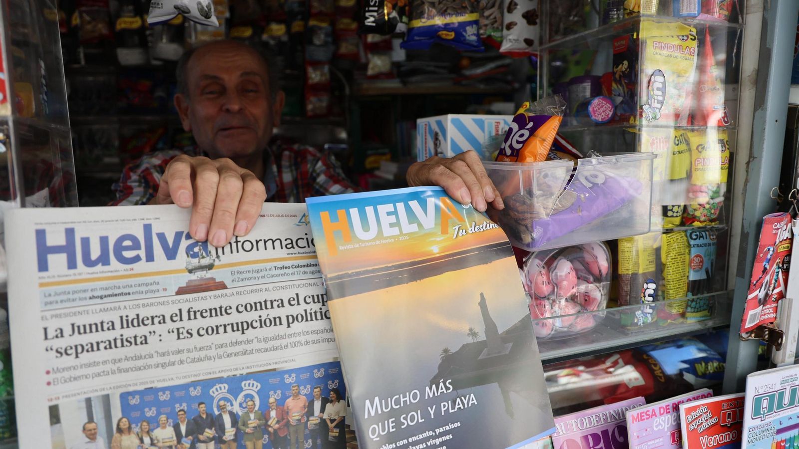 Se podrá adquirir cada día junto al ejemplar del periódico Huelva Información en la provincia de Huelva.