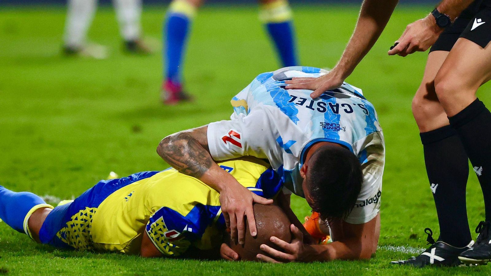 El Cádiz - Málaga CF, en fotos