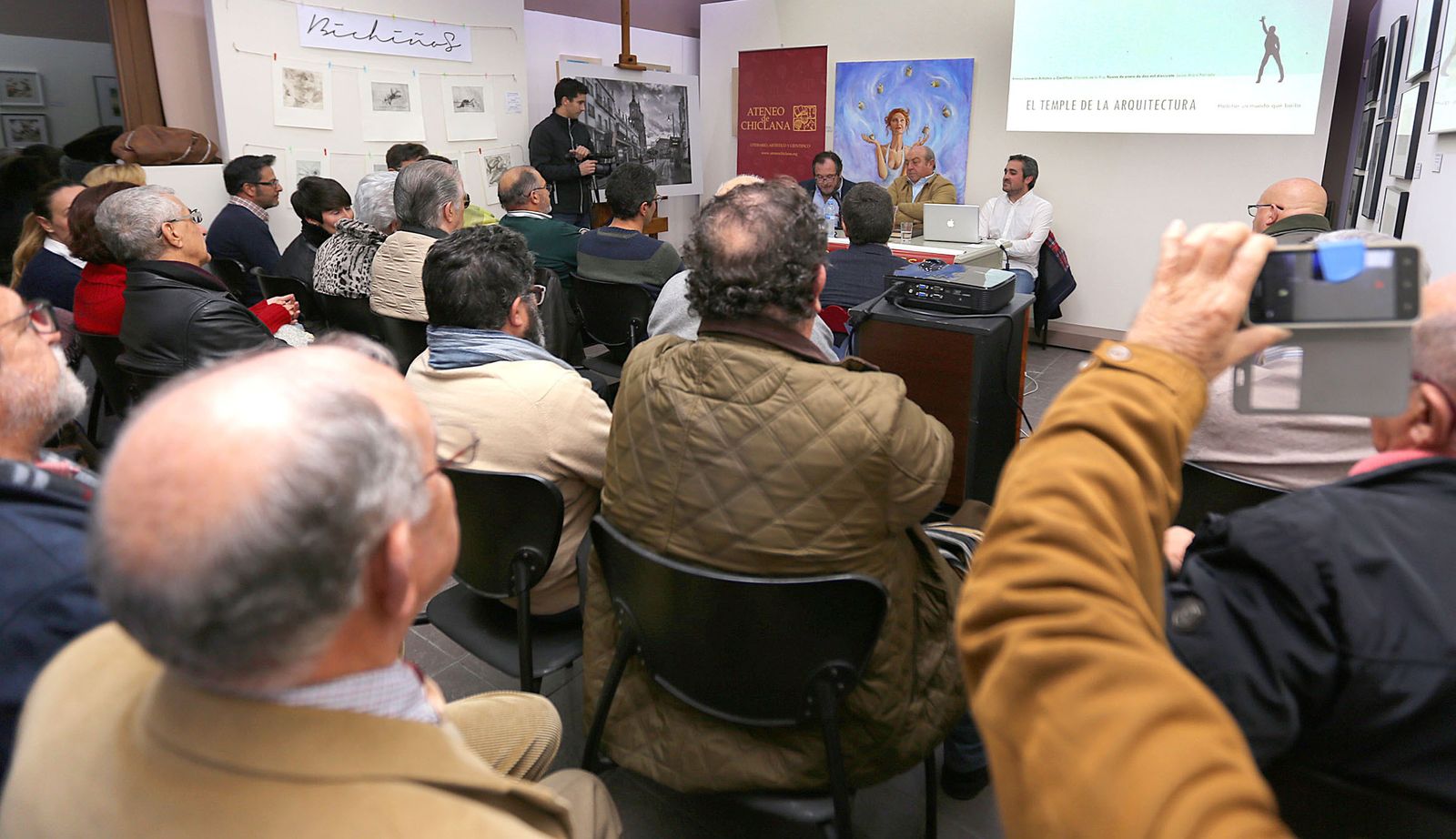 Baile y arquitectura en el Ateneo de la mano de Lucas Ariza