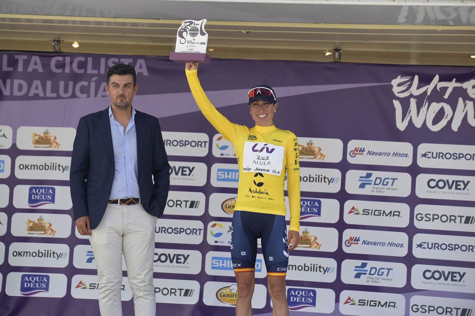 Las mejores imágenes de la segunda etapa de la Vuelta Andalucía Elite Women