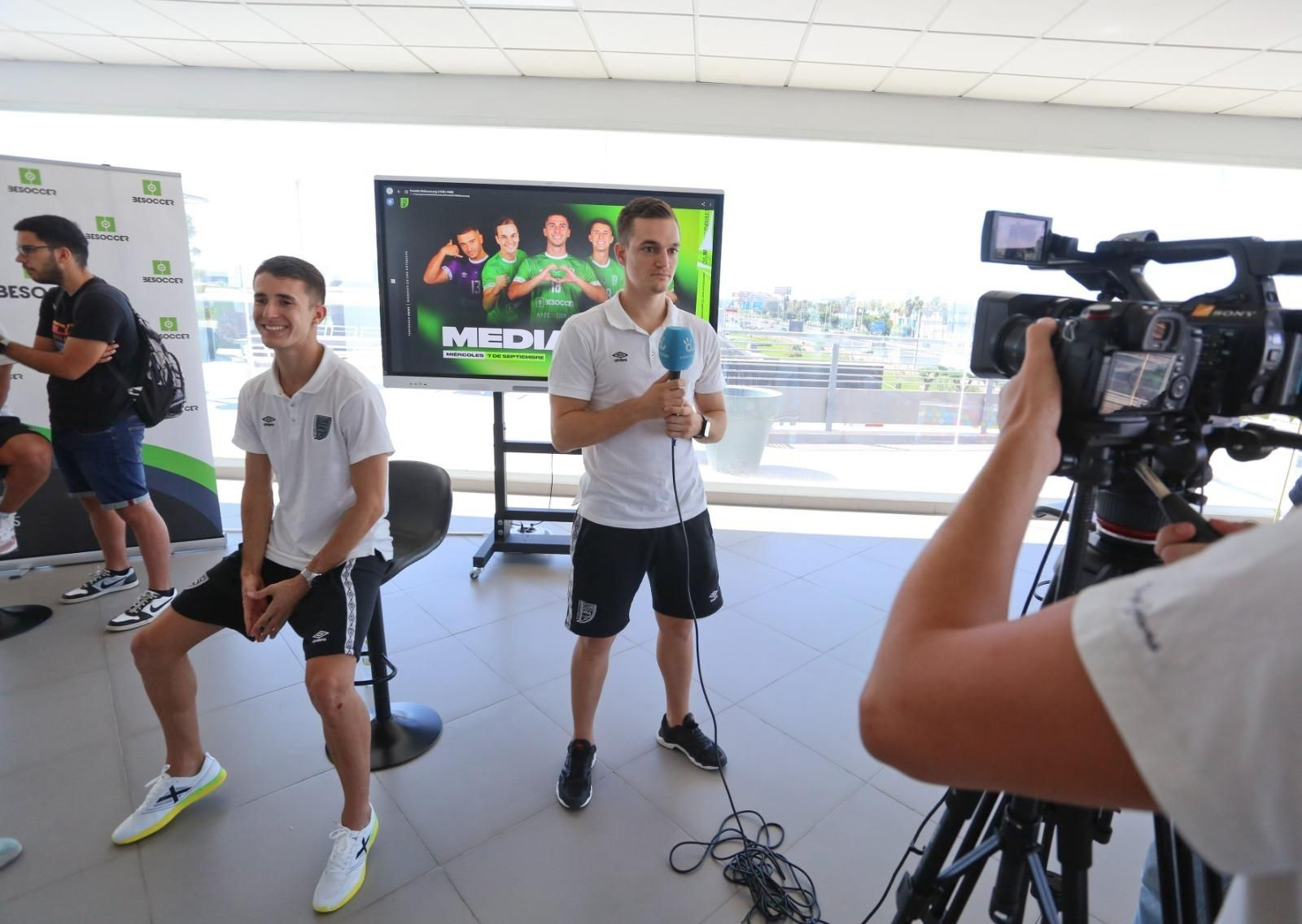 Media day del UMA Antequera antes de debutar este viernes en Primera División