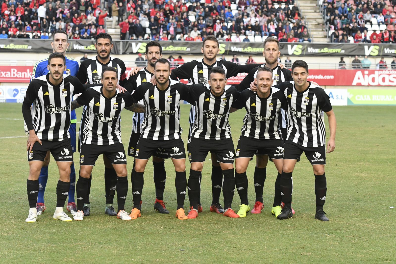 Una formación del Cartagena esta temporada