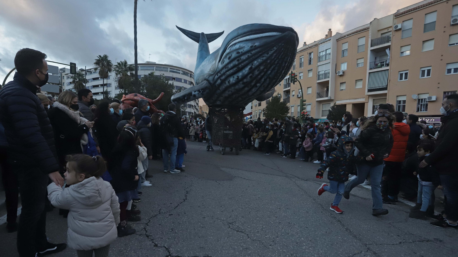 Fotos de la cabalgata de los Reyes Magos en Algeciras