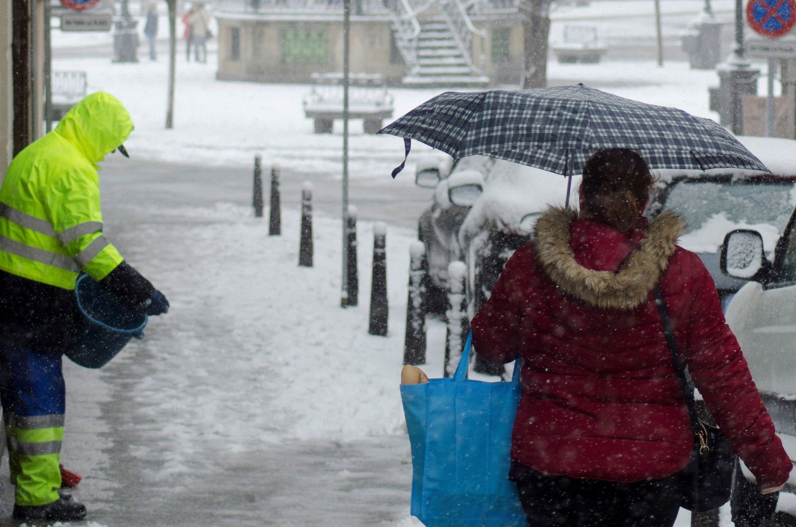 Temporal de nieve en España