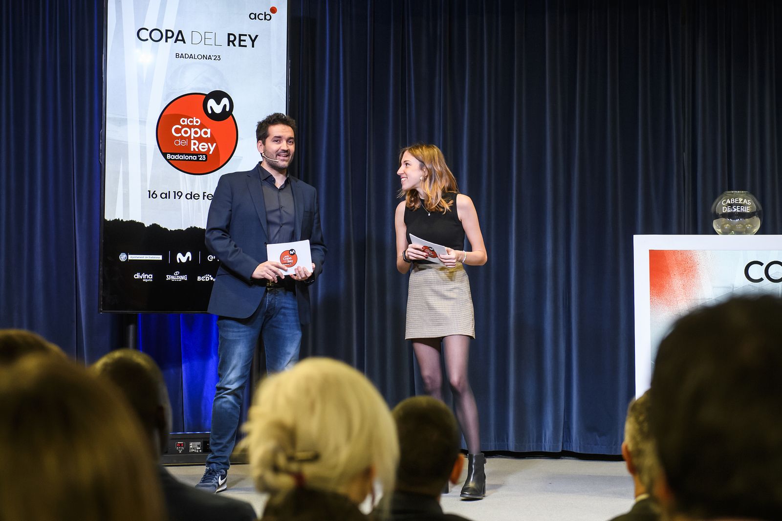 Las fotos del sorteo de la Copa del Rey de Badalona