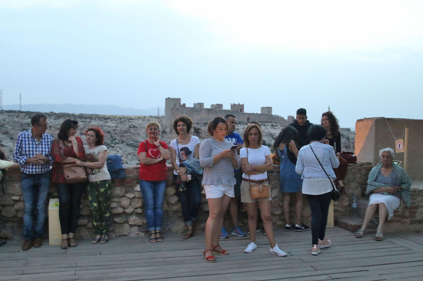 Las imágenes del 'Amanecer en la Alcazaba'