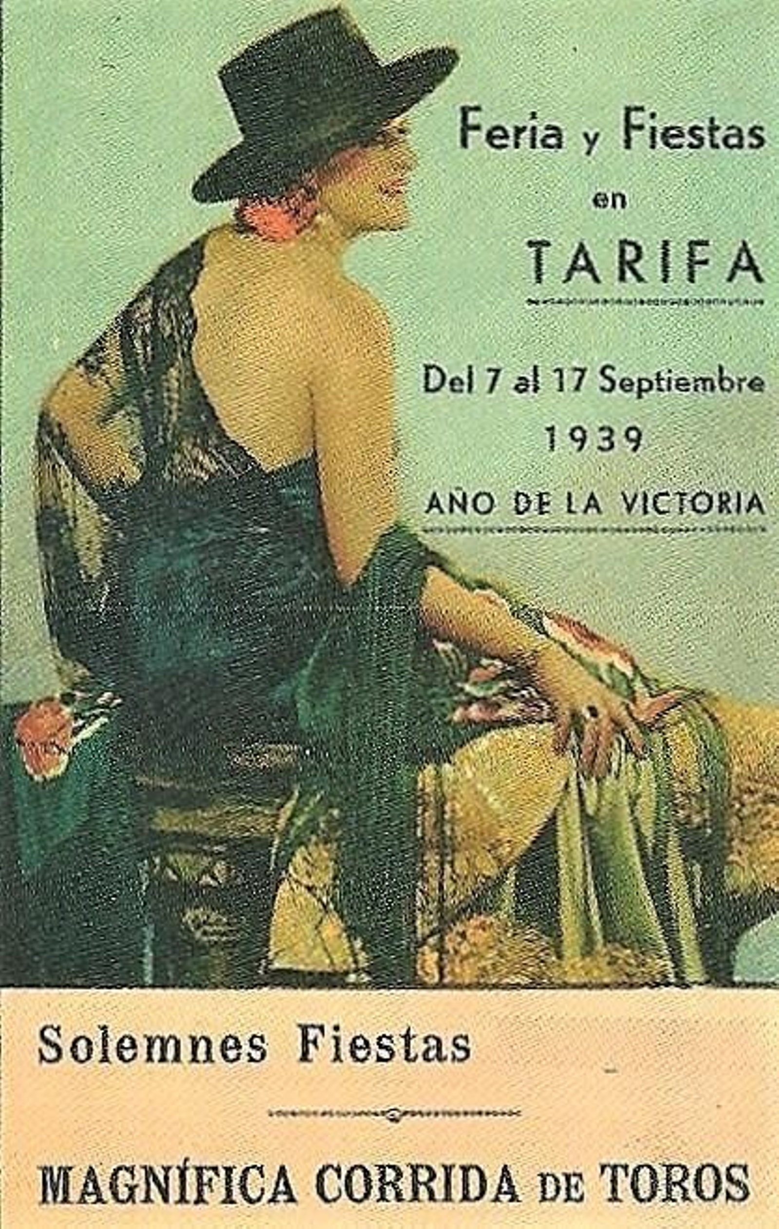 Cartel de la Feria de 1939.