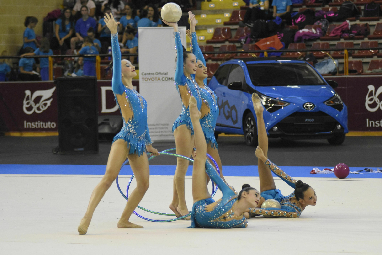 Las fotografías de la fiesta de la gimnasia rítmica del Torneo Nacional Ciudad de Córdoba Lourdes Mohedano