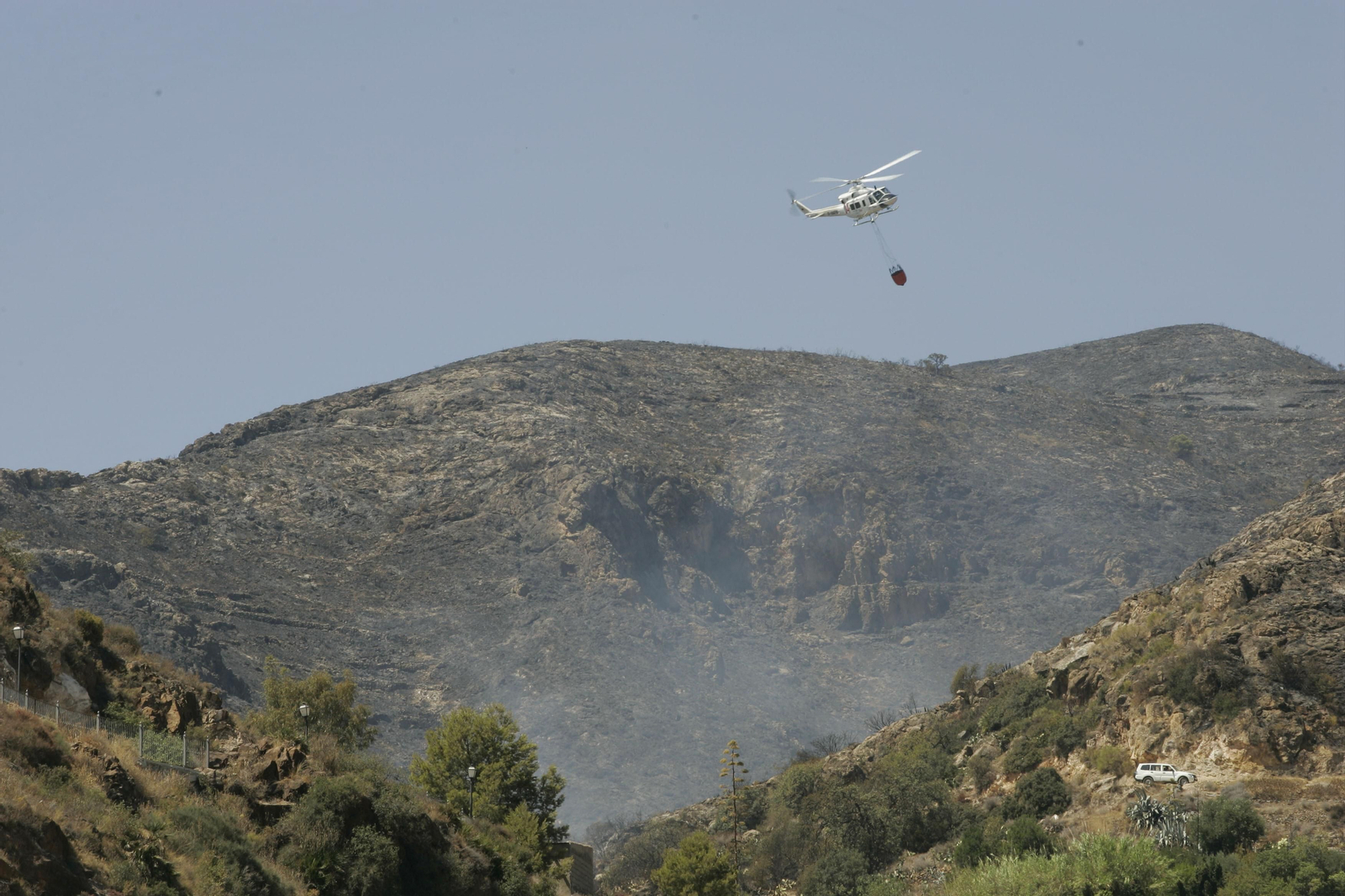 Imagen de archivo de un incendio anterior en Bédar