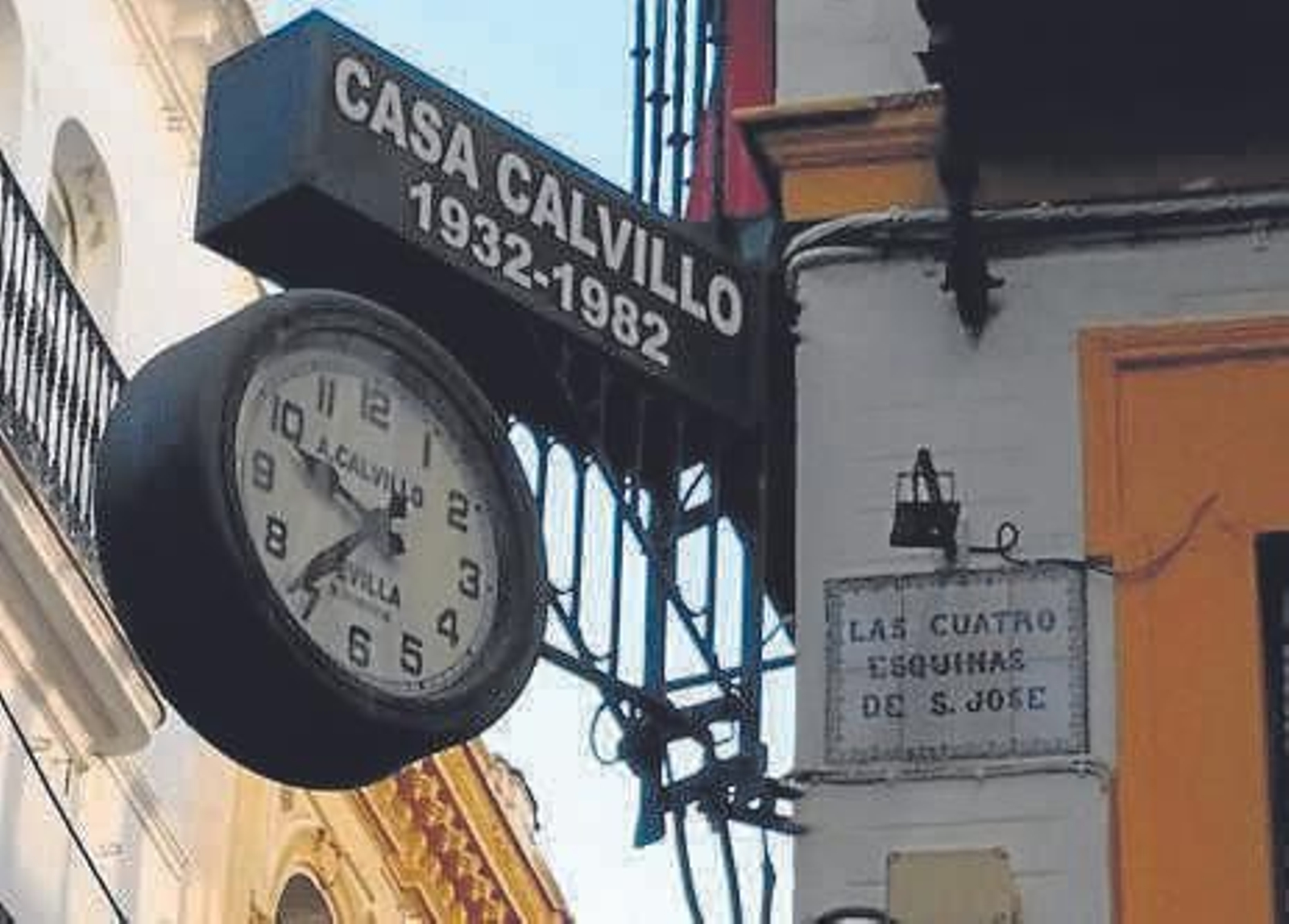 El reloj de Casa Calvillo.